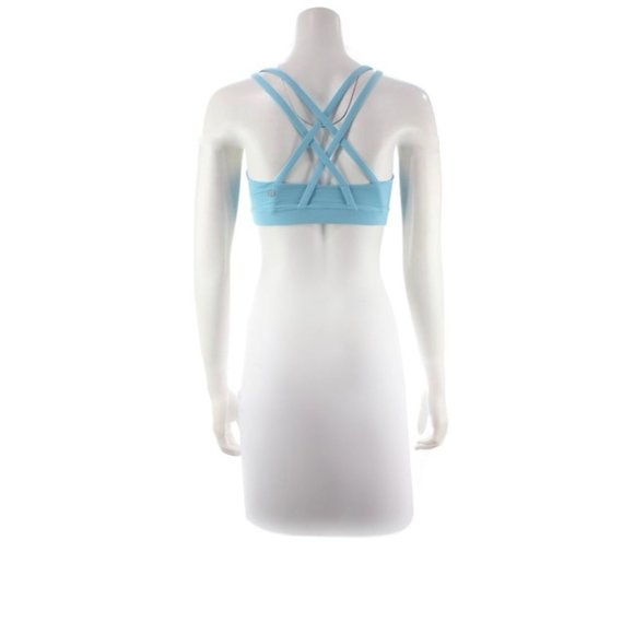 LULULEMON Light Blue Sports Bra Size Small - Picture 3 of 4